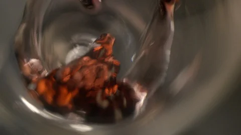 Wine pouring slowmotion close up Stock Footage 91353978