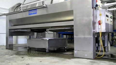 Wine Press Working Stock Footage 848237