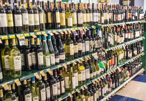 Wine Selection Stock Photos