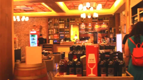 Wine shop Видео 25295844