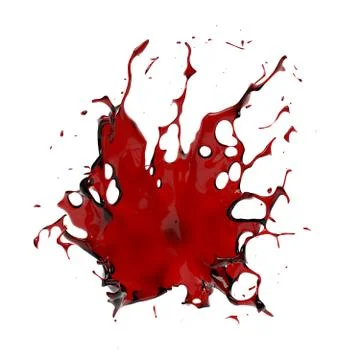Wine Splash 3d illustration Stock Illustration