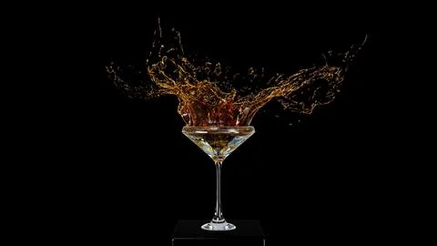 WINE SPLASH Stock Photos