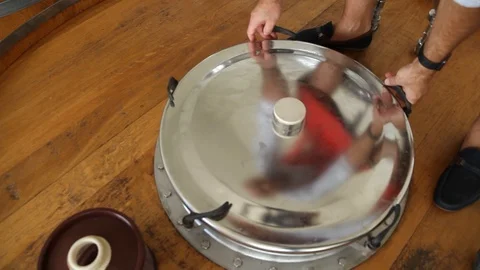 Wine storage Stock Footage 113014200