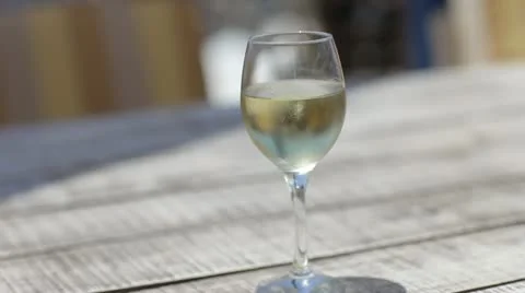 Wine on table Stock Footage 12111900