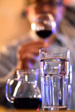 Wine tasting concept 库存照片