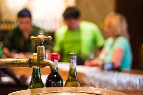 Wine tasting Stock Photos
