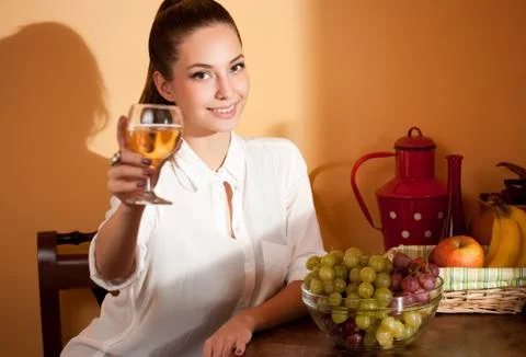 Wine tasting. Stock Photos