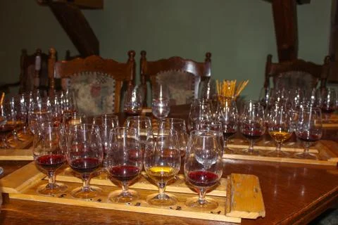 Wine tasting. Stock Photos