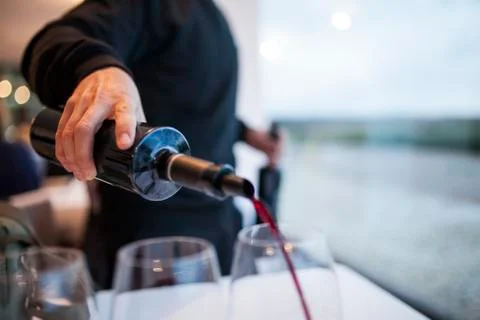 Wine tasting Stock Photos