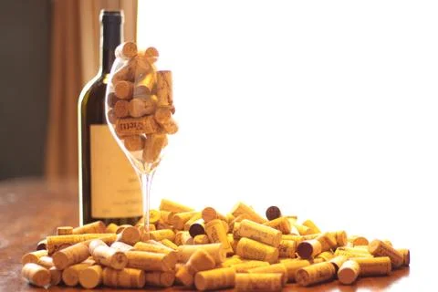 Wine theme Stockfoto's