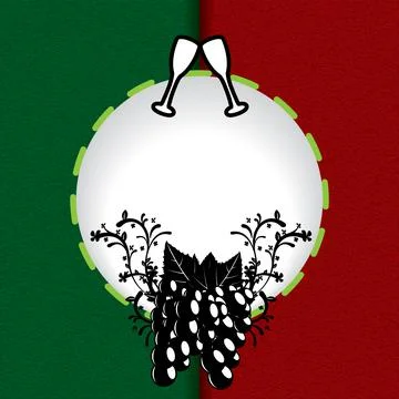 Wine theme vector illustration Stock Illustration