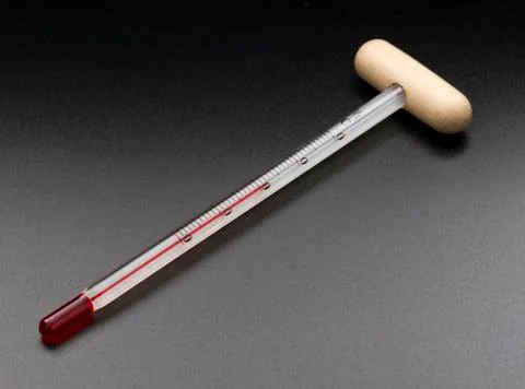Wine thermometer Stock Photos
