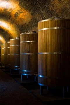 The Wine Tunne Foto stock