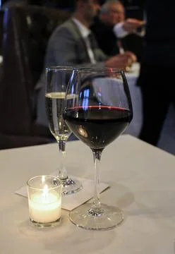 Wine for Two Stock Photos