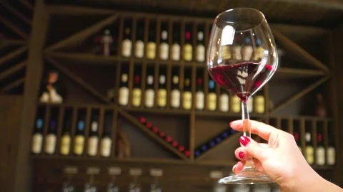 Wine Vault. Stock Footage 114971796