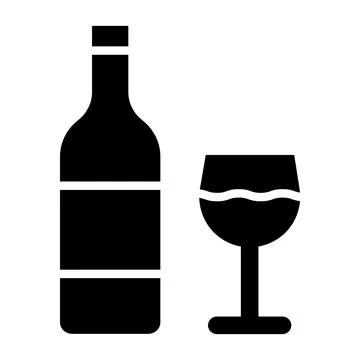 Wine Vector Icon Design Illustration Stock Illustration
