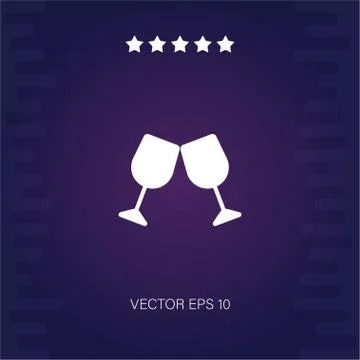 Wine vector icon Stock Illustration