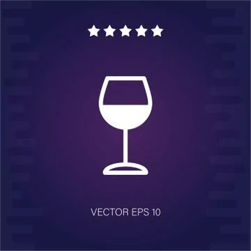 Wine vector icon Stock Illustration