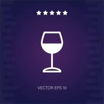 Wine vector icon Stock Illustration