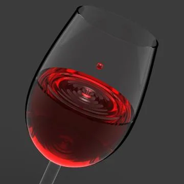 Wineglass Stock-Illustration