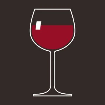 Wineglass Stock Illustration