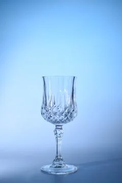 Wineglass on the light background. Stock Photos