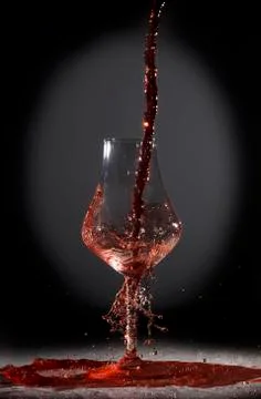 Wineglass. Stock Photos