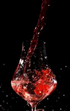 Wineglass. Stock Photos