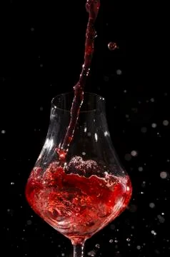 Wineglass. Stock Photos