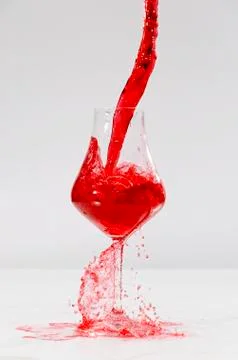 Wineglass. Stock Photos