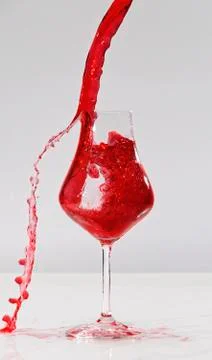 Wineglass. Stock Photos
