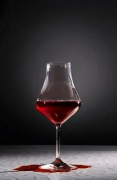 Wineglass. Stock Photos