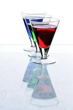 Wineglasses Stock Photos