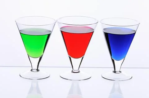 Wineglasses Foto stock