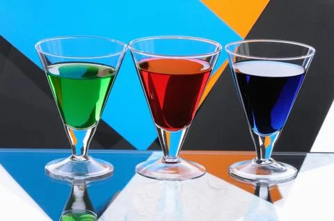 Wineglasses Stock Photos