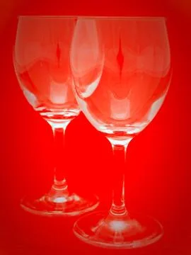Wineglasses Stock Photos