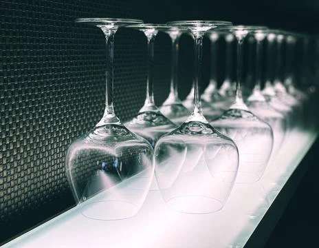 Wineglasses Stock Photos