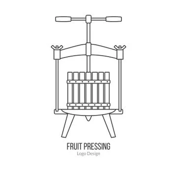 Winemaking, wine tasting logotype design concept Stock Illustration