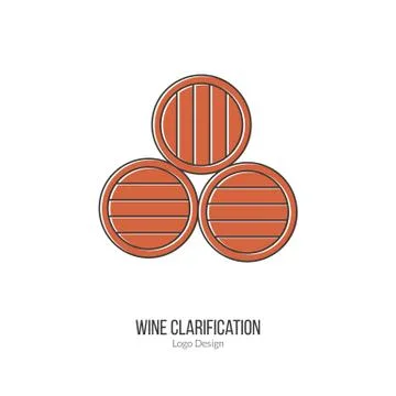 Winemaking, wine tasting logotype design concept Stock Illustration