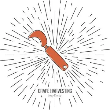 Winemaking, wine tasting logotype design concept Stock Illustration