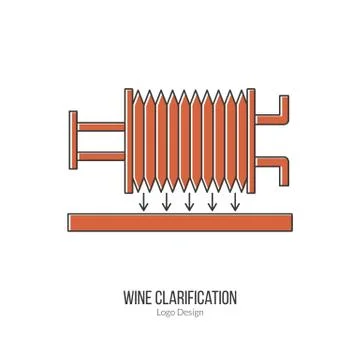 Winemaking, wine tasting logotype design concept Stock Illustration
