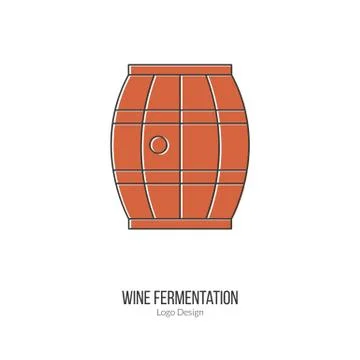 Winemaking, wine tasting logotype design concept Stock Illustration