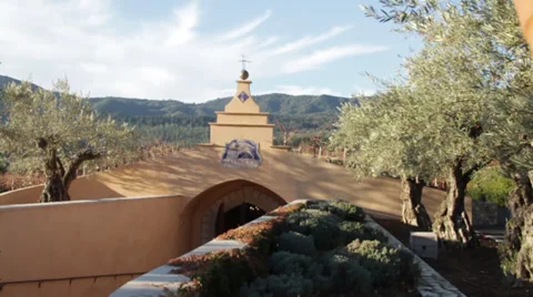 Winery in a distant region Stock Footage 35439180