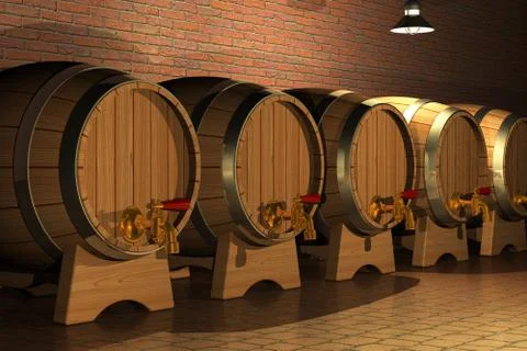 Winery Stock Illustration