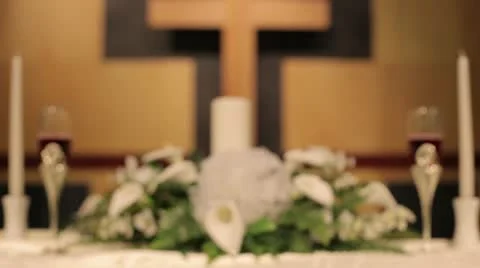 WineTable Push In Stock Footage 11391733