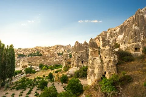 Wineyard in Cappadocia Stock Photos
