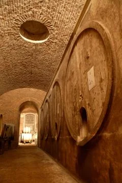 Wineyard cellar Stock Photos