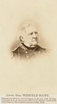 Winfield Scott Foto stock