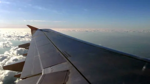 Wing Aircraft Stock Footage 39378078