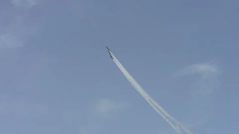 Wing of airplane Stock Footage 136423699